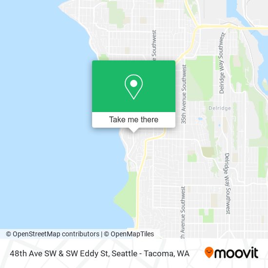 Mapa de 48th Ave SW & SW Eddy St