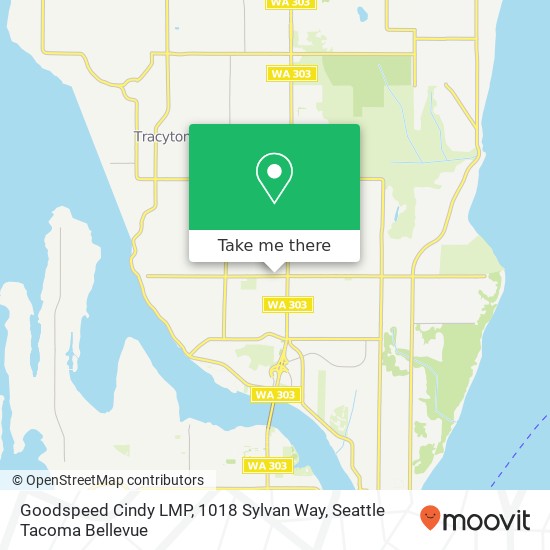 Goodspeed Cindy LMP, 1018 Sylvan Way map