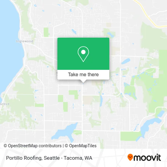 Portillo Roofing map
