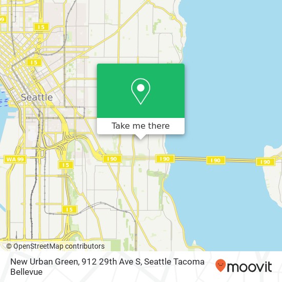 Mapa de New Urban Green, 912 29th Ave S