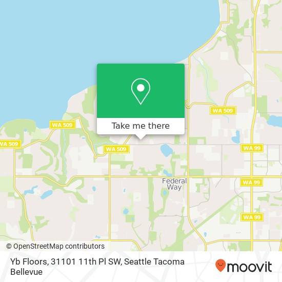 Yb Floors, 31101 11th Pl SW map