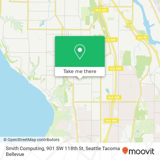 Smith Computing, 901 SW 118th St map