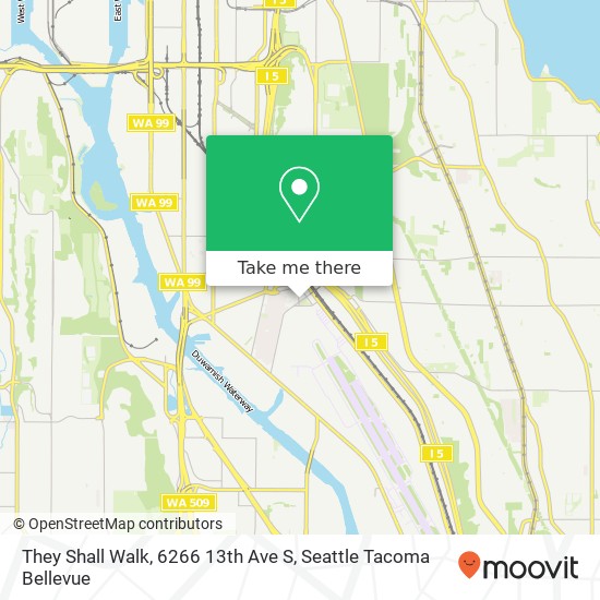 Mapa de They Shall Walk, 6266 13th Ave S