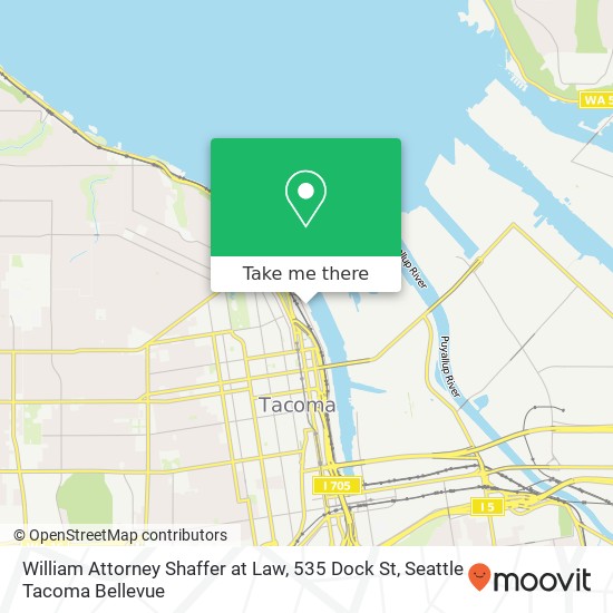 William Attorney Shaffer at Law, 535 Dock St map