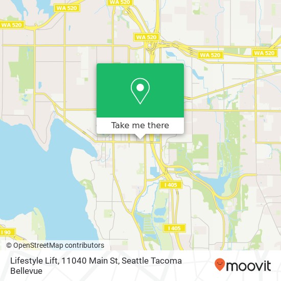 Mapa de Lifestyle Lift, 11040 Main St