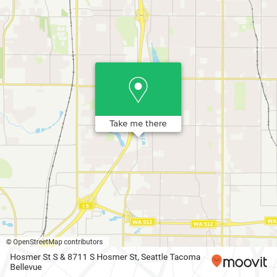 Hosmer St S & 8711 S Hosmer St map