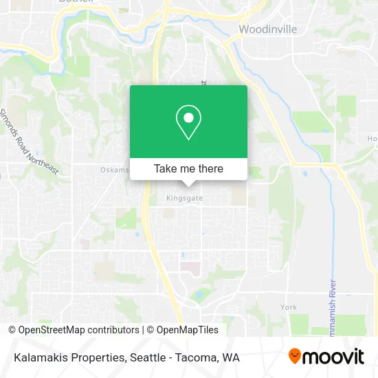 Mapa de Kalamakis Properties