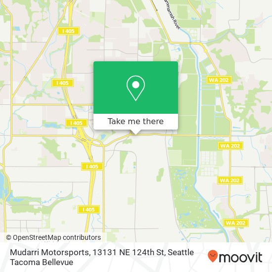 Mudarri Motorsports, 13131 NE 124th St map