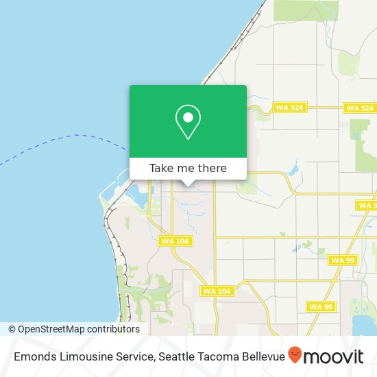 Mapa de Emonds Limousine Service