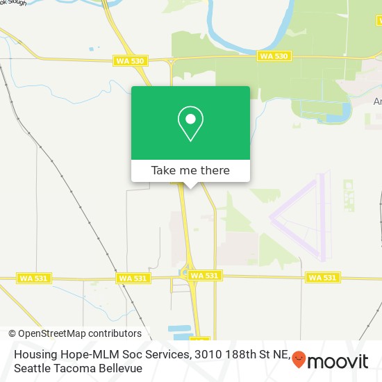 Housing Hope-MLM Soc Services, 3010 188th St NE map