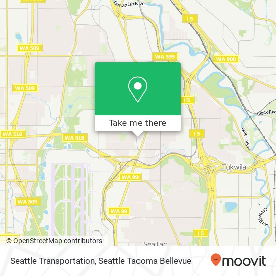 Seattle Transportation map