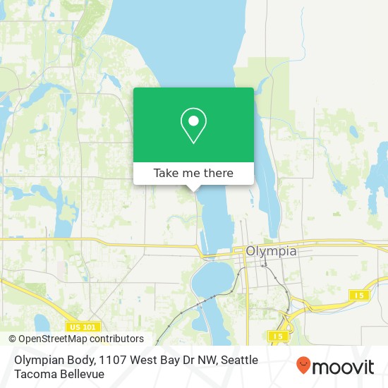 Olympian Body, 1107 West Bay Dr NW map