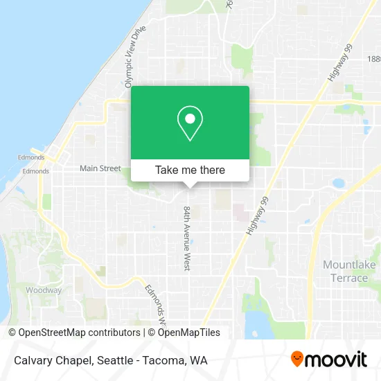 Calvary Chapel map