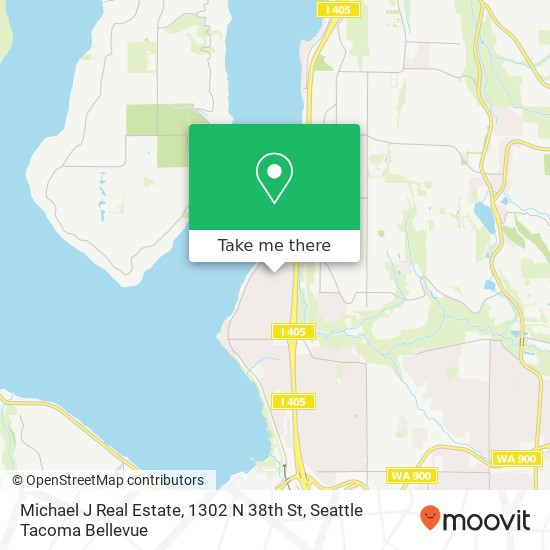 Michael J Real Estate, 1302 N 38th St map