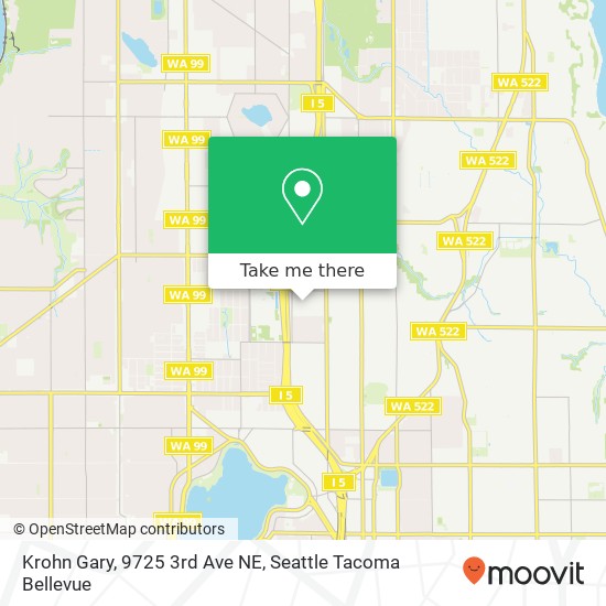 Krohn Gary, 9725 3rd Ave NE map