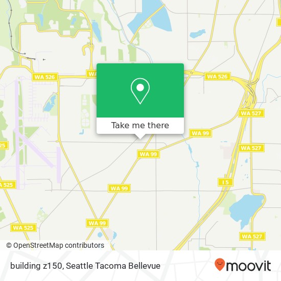 Mapa de building z150, 9930 Evergreen Way building z150, Everett, WA 98204, USA