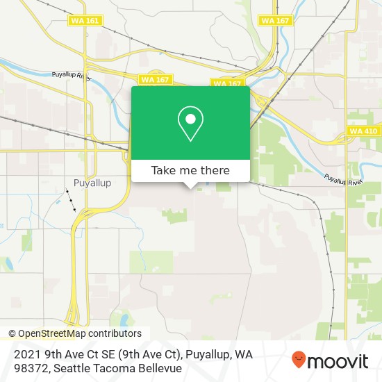 2021 9th Ave Ct SE (9th Ave Ct), Puyallup, WA 98372 map