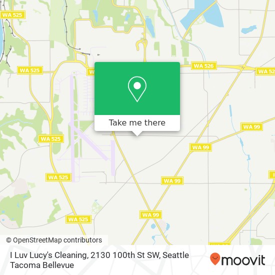 I Luv Lucy's Cleaning, 2130 100th St SW map