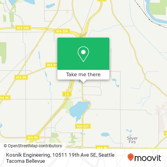 Kosnik Engineering, 10511 19th Ave SE map