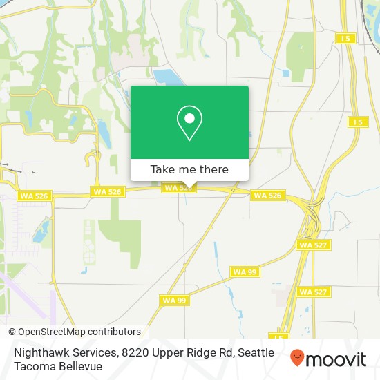 Nighthawk Services, 8220 Upper Ridge Rd map