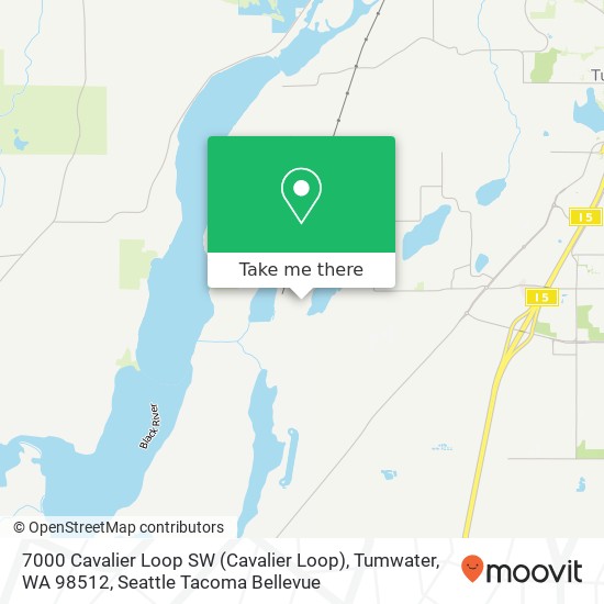7000 Cavalier Loop SW (Cavalier Loop), Tumwater, WA 98512 map