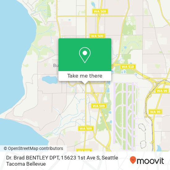 Dr. Brad BENTLEY DPT, 15623 1st Ave S map