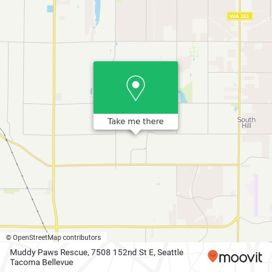 Muddy Paws Rescue, 7508 152nd St E map