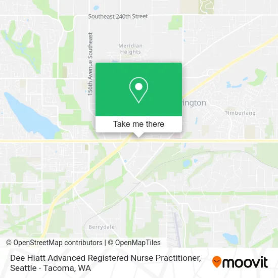 Mapa de Dee Hiatt Advanced Registered Nurse Practitioner