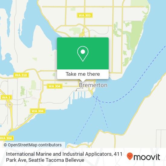 Mapa de International Marine and Industrial Applicators, 411 Park Ave