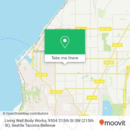 Living Well Body Works, 9504 215th St SW map