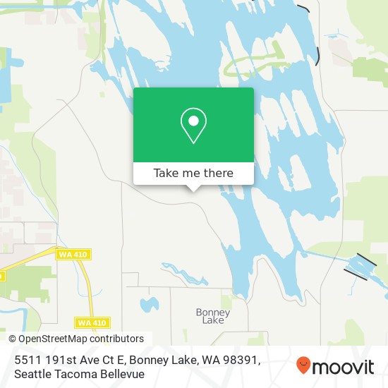 5511 191st Ave Ct E, Bonney Lake, WA 98391 map