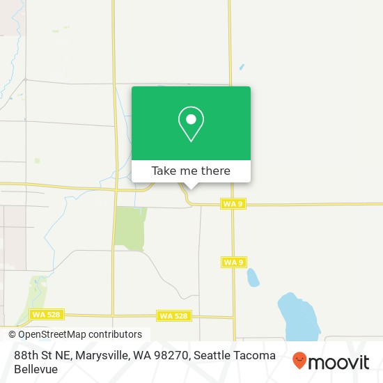 88th St NE, Marysville, WA 98270 map