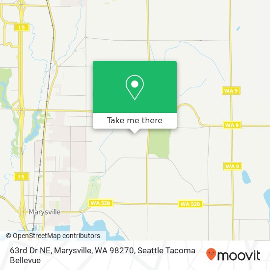 Mapa de 63rd Dr NE, Marysville, WA 98270