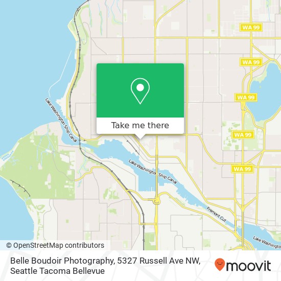 Belle Boudoir Photography, 5327 Russell Ave NW map