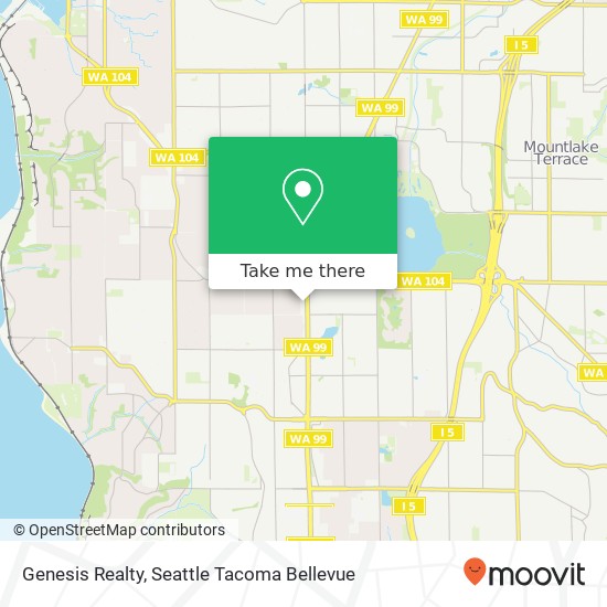 Genesis Realty map