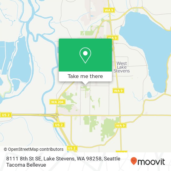 8111 8th St SE, Lake Stevens, WA 98258 map
