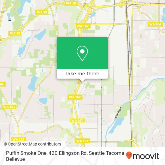 Puffin Smoke One, 420 Ellingson Rd map