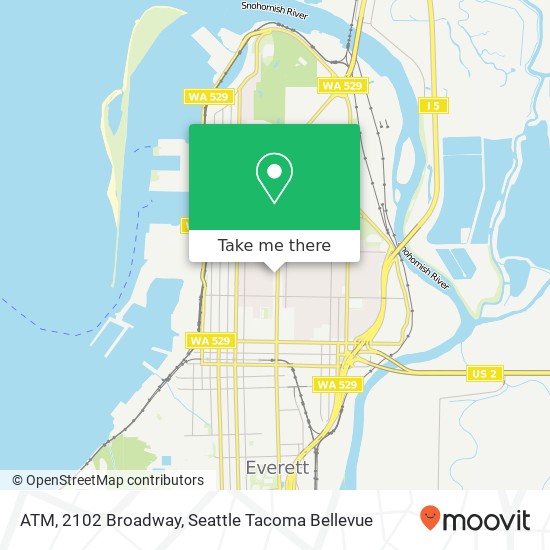 ATM, 2102 Broadway map