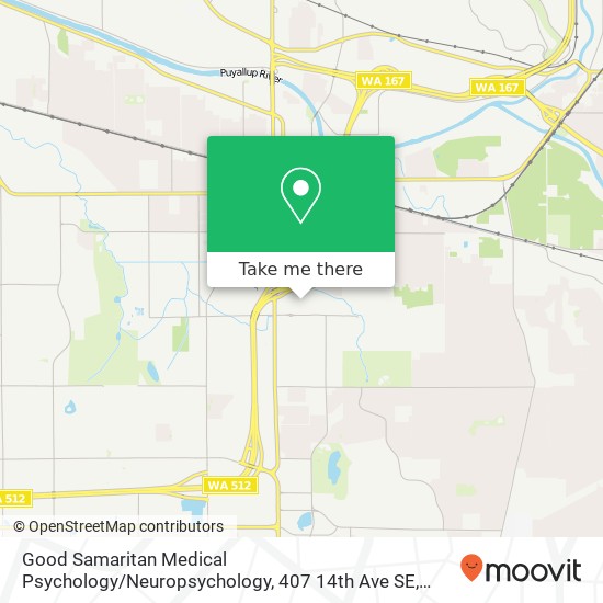 Good Samaritan Medical Psychology / Neuropsychology, 407 14th Ave SE map