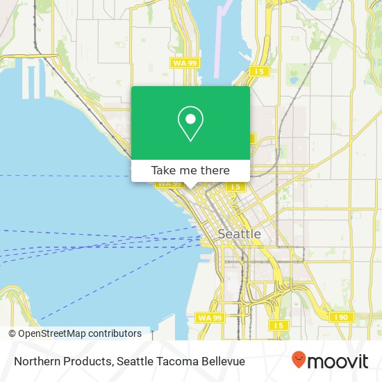 Northern Products map