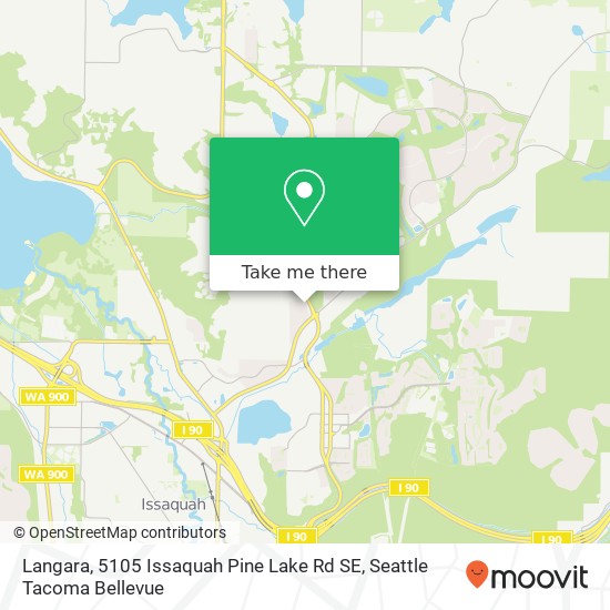 Mapa de Langara, 5105 Issaquah Pine Lake Rd SE