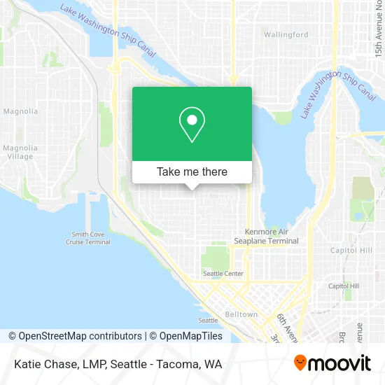 Mapa de Katie Chase, LMP