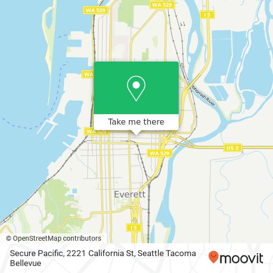 Secure Pacific, 2221 California St map