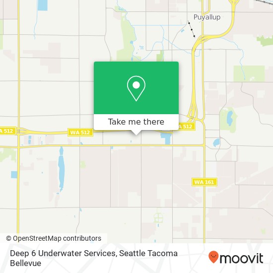 Deep 6 Underwater Services, 8415 110th St E map