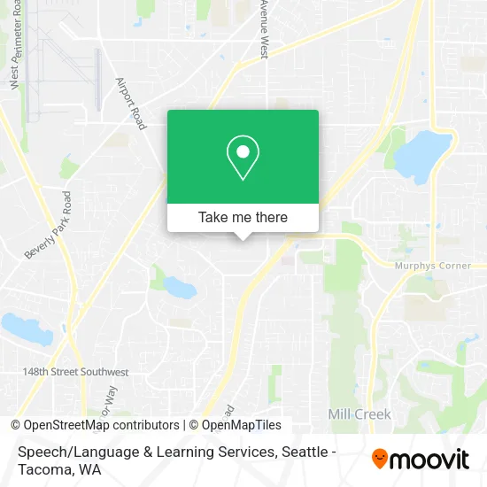 Mapa de Speech / Language & Learning Services
