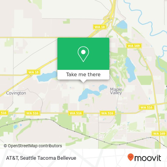 AT&T map