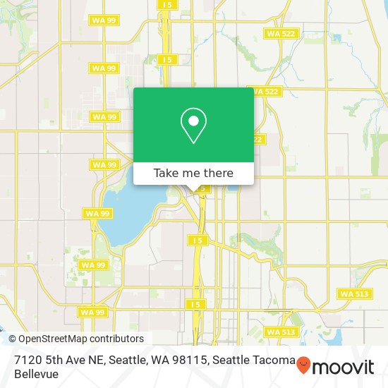 7120 5th Ave NE, Seattle, WA 98115 map