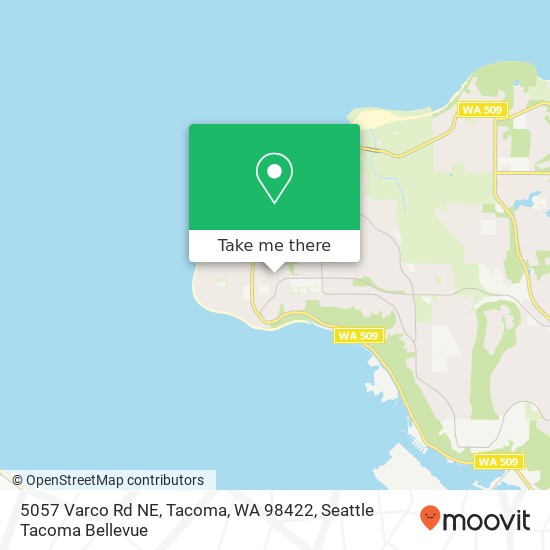 5057 Varco Rd NE, Tacoma, WA 98422 map