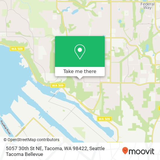 5057 30th St NE, Tacoma, WA 98422 map