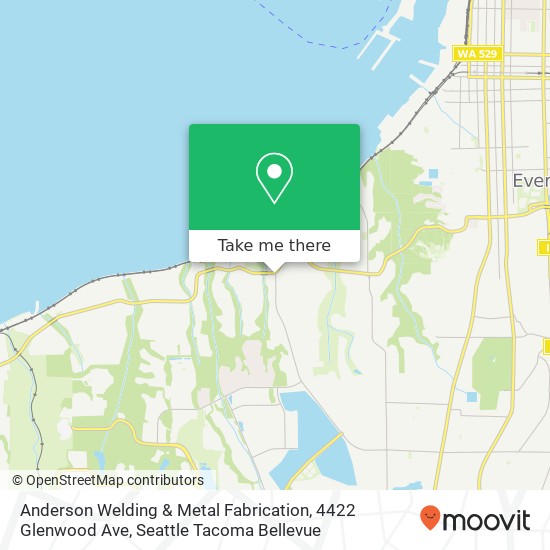 Anderson Welding & Metal Fabrication, 4422 Glenwood Ave map